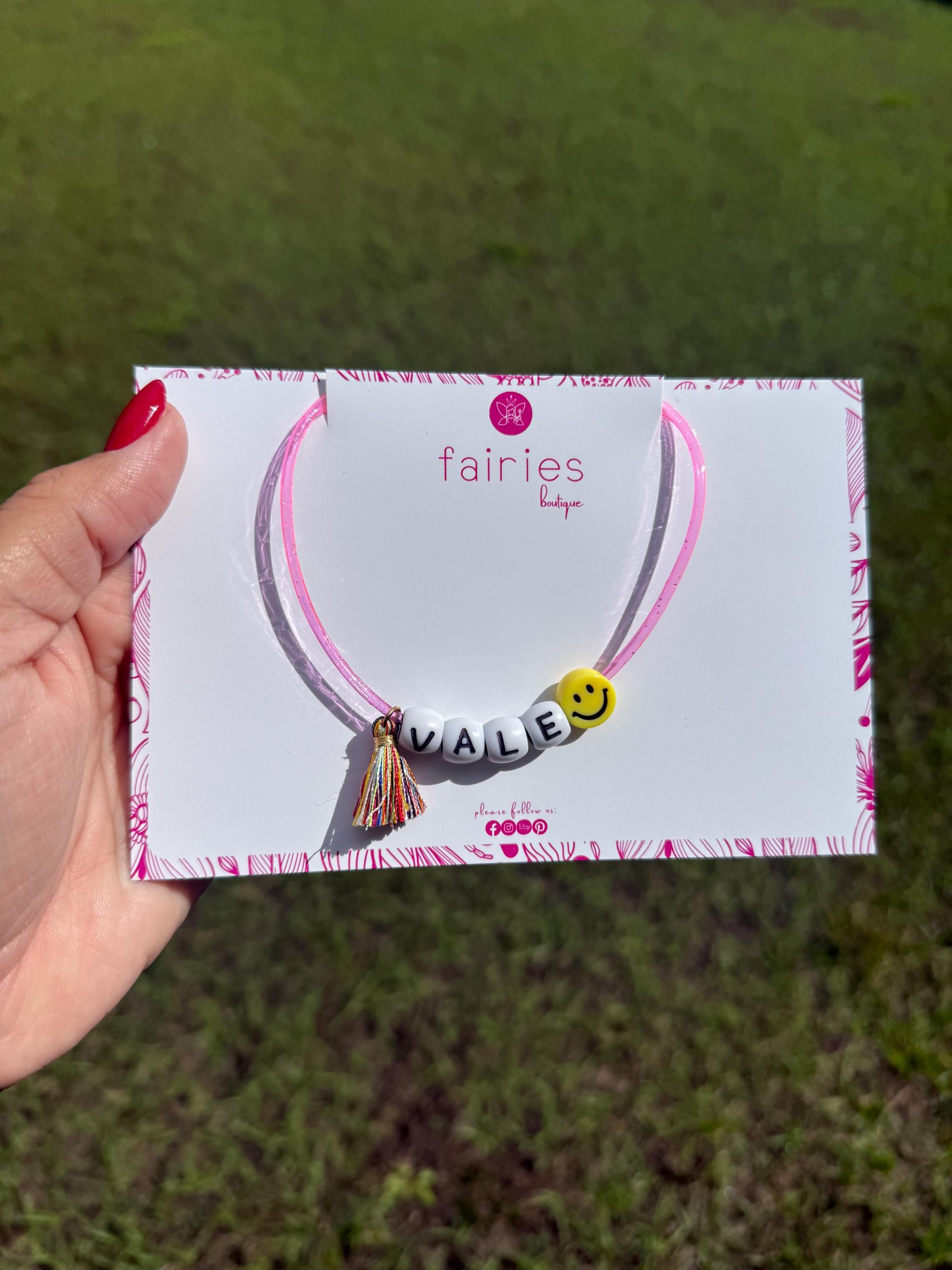 Jelly glitter necklace- Custom