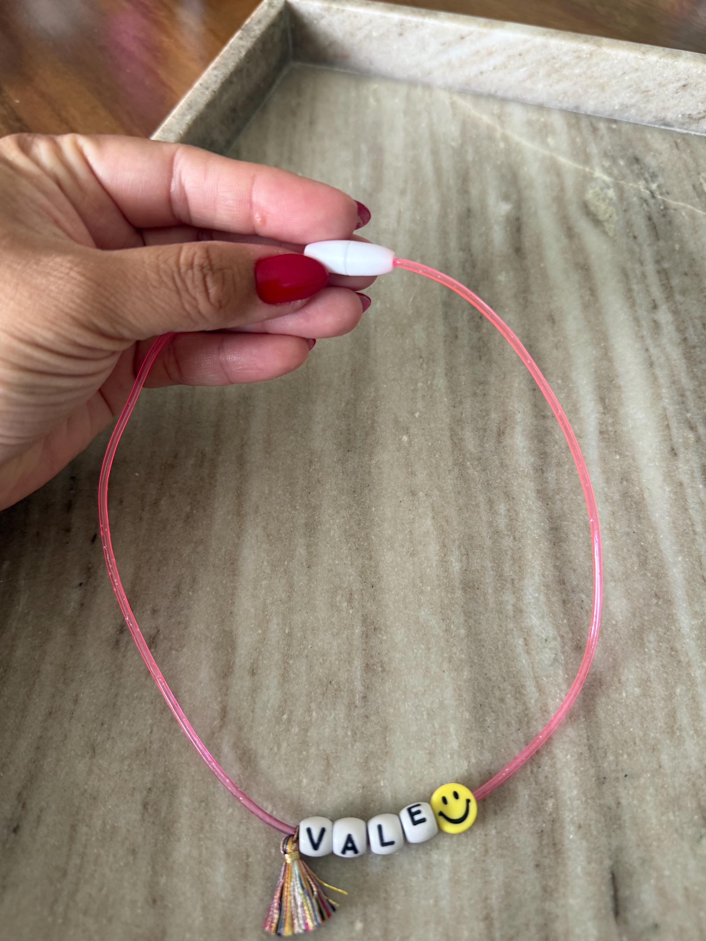 Jelly glitter necklace- Custom